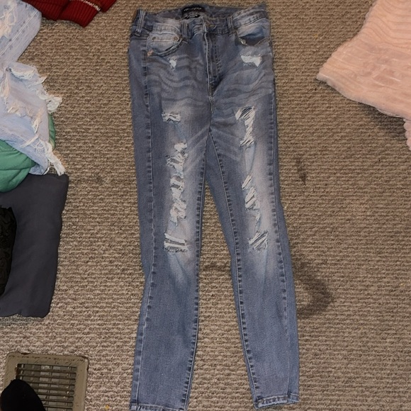 Aeropostale Super High Rise Jeggings 12R - Picture 2 of 4